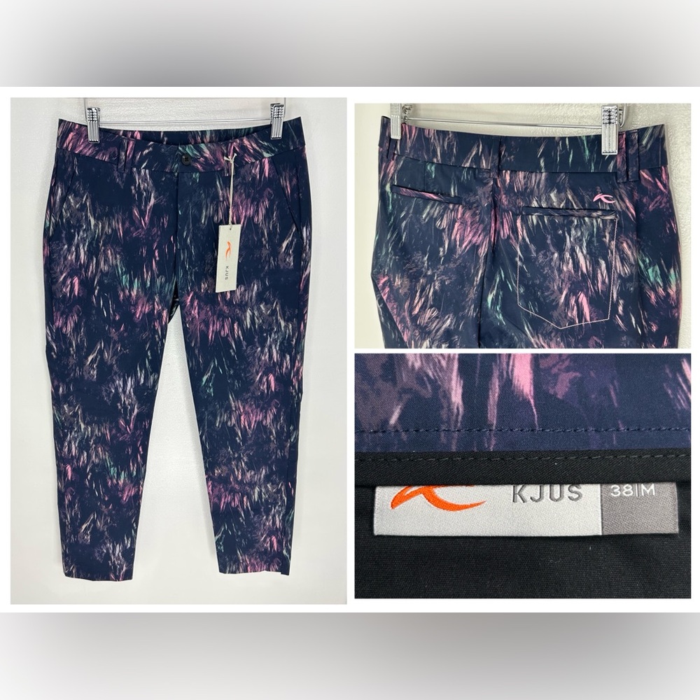 KJUS NWT Ladies Inu 7/8 Golf Pants Size Medium 31x26.5 Performance Active